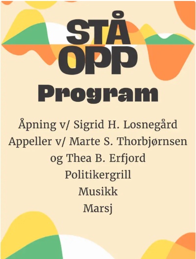 Stå Opp - Stormarkering for klima og natur - XR blir med