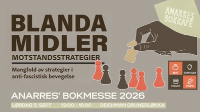 Anarres’ bokmesse: Blanda midler – motstandsstrategier