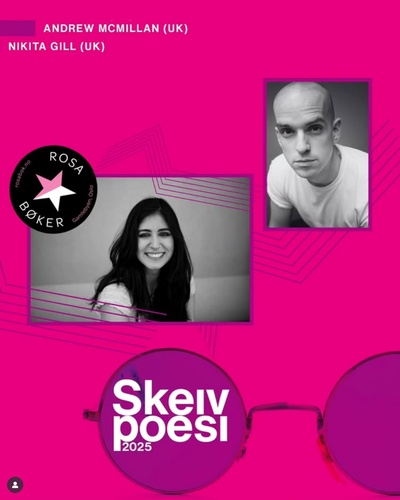 Skeiv poesi: Nikita Gill i samtale med Andrew McMillan