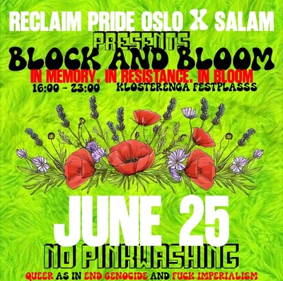 Block and Bloom: In memory. In Resistance. In bloom.