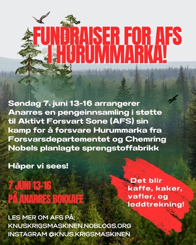 Fundraiser for AFS i Hurummarka