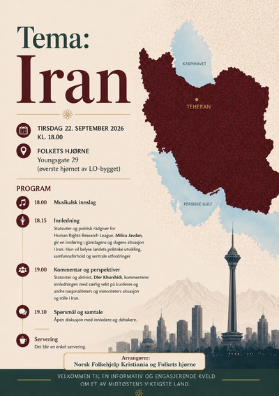 Temamøte om Iran