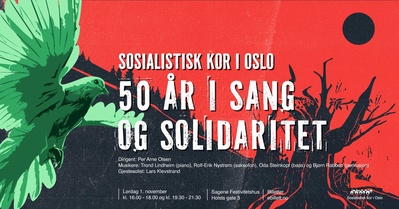 Jubileumskonsert - Sosialistisk kor 50 år