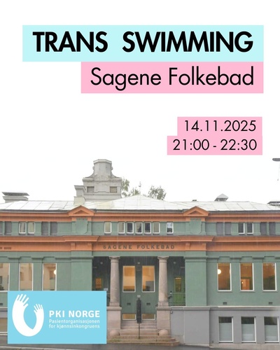 Trans Swim & Sauna @ Sagene Folkebad