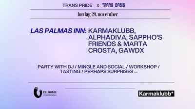 Trans Pride 2025, Day 1: ‘TRANS OASIS’!