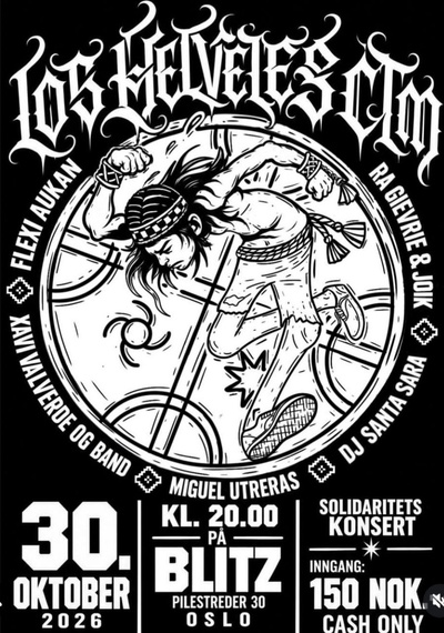 SOLIDARITY CONCERT - in support of Mapuche people fighting for freedom