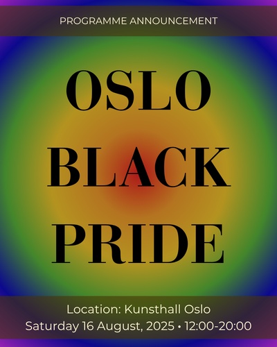 Oslo Black Pride 2025