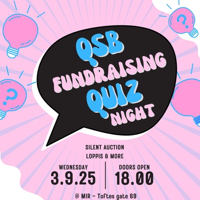 QSB Fundraising Quiz Night @ MIR