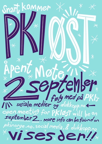 Åpent Møte / Open Meeting PKI Øst