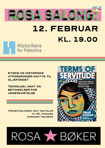 Rosa Salong #4: Historikere for Palestina