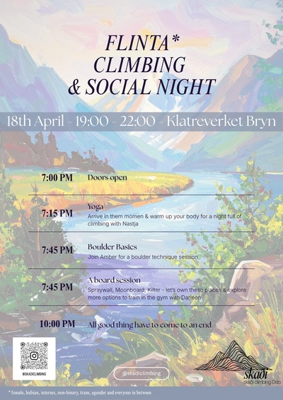 FLINTA*  CLIMBING  & SOCIAL NIGHT