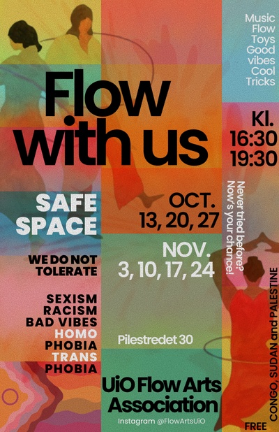 Flow with us! Ven a hacer flow!