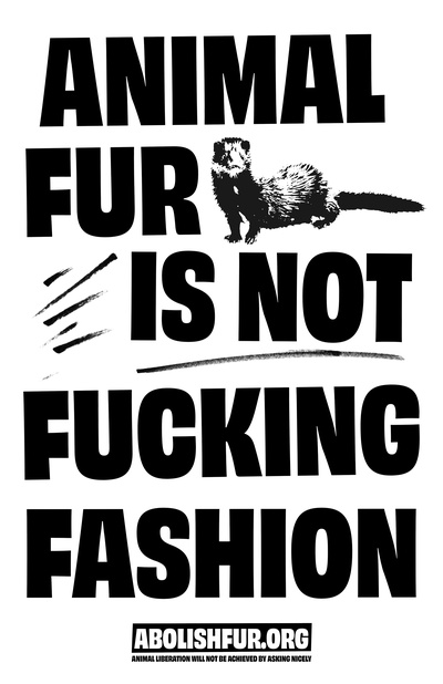 ANTI-FUR PROTEST