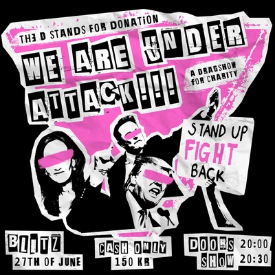 D for donation «We are under attack»