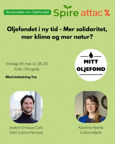 Oljefondet i ny tid – Mer solidaritet, mer klima og mer natur?
