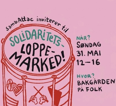 Solidaritetsloppemarked med SambAttac!