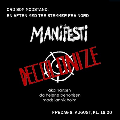 Ord som Modstand – En Aften med Tre Stemmer fra Nord