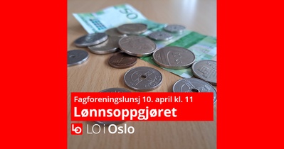 AVLYST: Fagforeningslunsj: Lønnsoppgjøret!