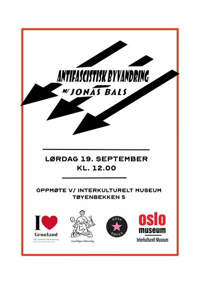 Antifascistisk byvandring m/ Jonas Bals