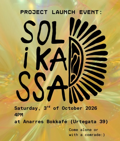 Solikassa [project launch w/ panel discussion and food]
